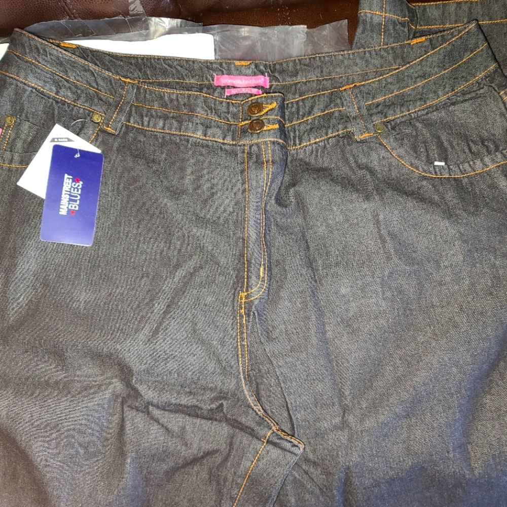 Women within plus size black jeans